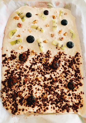 Una foto de Postre fácil