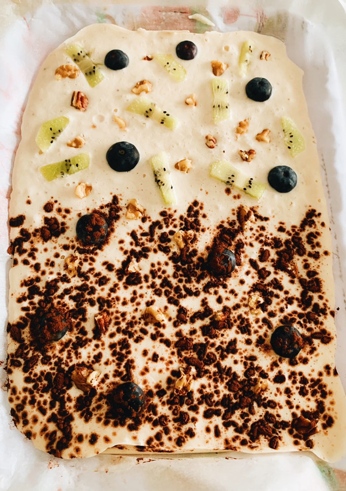 Una foto de Postre fácil