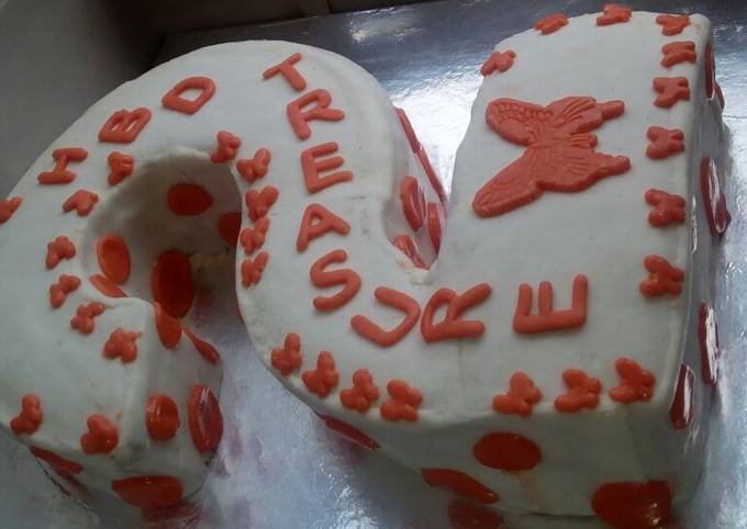 Recipe of Super Quick Marble Cake by The Cake Girl