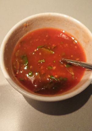 Une photo de Thai sweet chili sauce