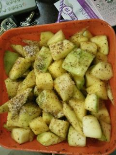 Hình của món Xoài lắc.
