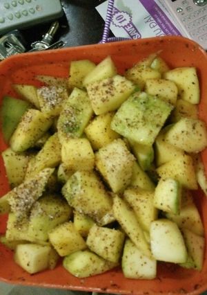Hình của món Xoài lắc.