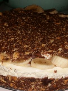 Φωτογραφία της συνταγής Γλυκό τύπου cheesecake 🍴🍋🍓🍌🍫