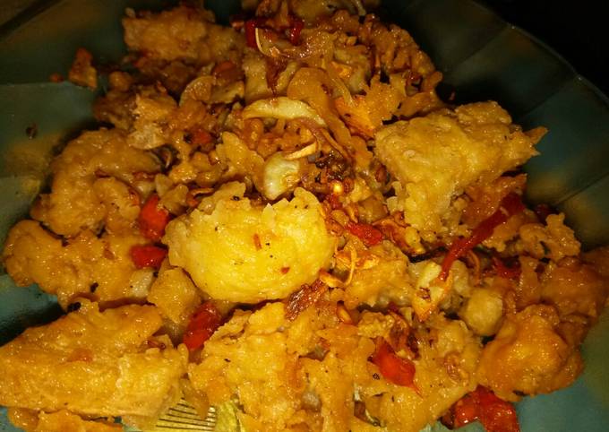 Resep Tahu Crispy Pedas Mantap Oleh Intan Fitriani Cookpad