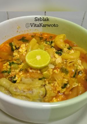 Foto resep Seblak