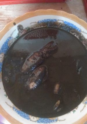 Foto resep Gulai cumi hitam