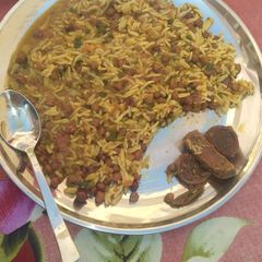 A picture of Chana rice.