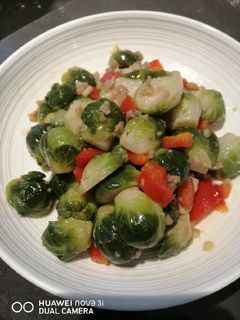 A picture of Sauteed Brussels Sprouts.