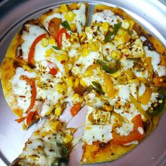 A picture of Homemade tawa pizza..