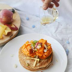 A picture of Oats Banana Pancakes.