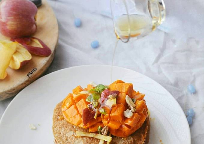 Oats Banana Pancakes Recipe