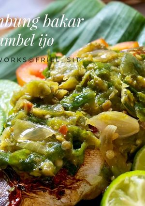 Foto resep Kembung bakar sambel ijo