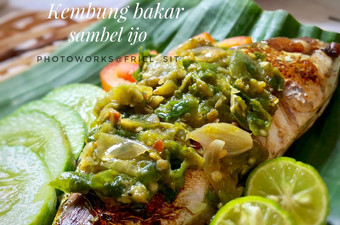 Resep Kembung bakar sambel ijo, Bisa Manjain Lidah