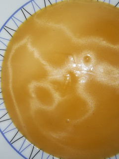 Una foto de Puré de calabaza y sopa