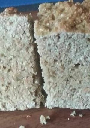 Una foto de Pan proteico de harina de arvejas, harina de arroz y albúmina
