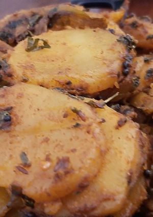 A picture of Masala Potato.