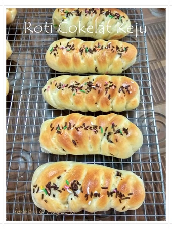 Cara Gampang Menyiapkan Resep Roti Coklat Keju (Killer Soft Bread by Victoria Bakes) with bread maker yang Enak Banget Anti Ribet, Sempurna