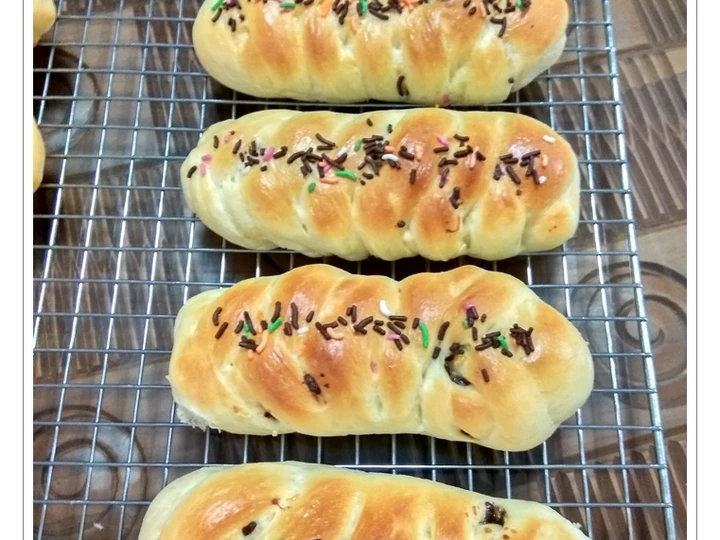 Cara Gampang Menyiapkan Resep Roti Coklat Keju (Killer Soft Bread by Victoria Bakes) with bread maker yang Enak Banget Anti Ribet, Sempurna