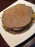 Torta de verduras con panqueques de Centeno