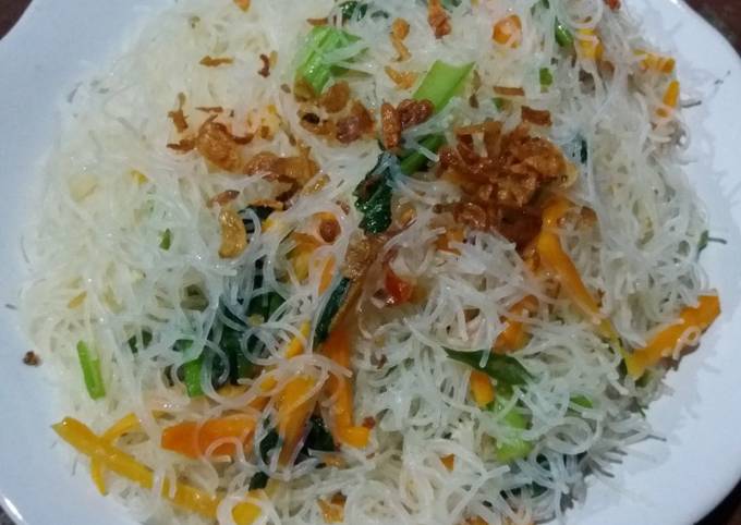 Cara Memasak Bihun goreng simple Murah