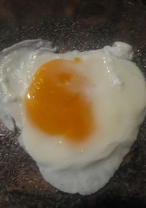 Una foto de Huevo frito SIN ACEITE ! 😱