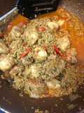 กุ้งผัดผงกะหรี่