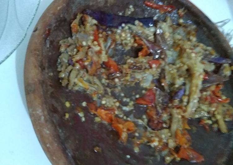 Eksperimen Sambel Terong Terasi
