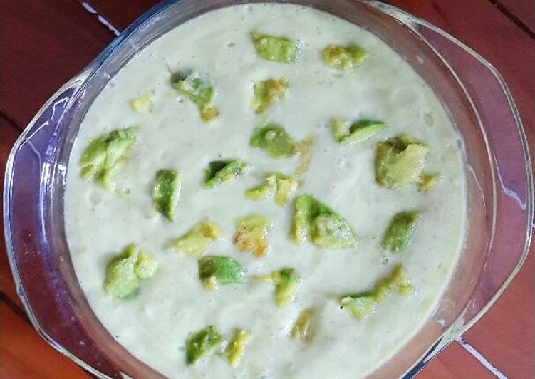 Langkah Mudah untuk Menyiapkan Low Carb Avocado Ice Cream #KetoFriendly yang Lezat