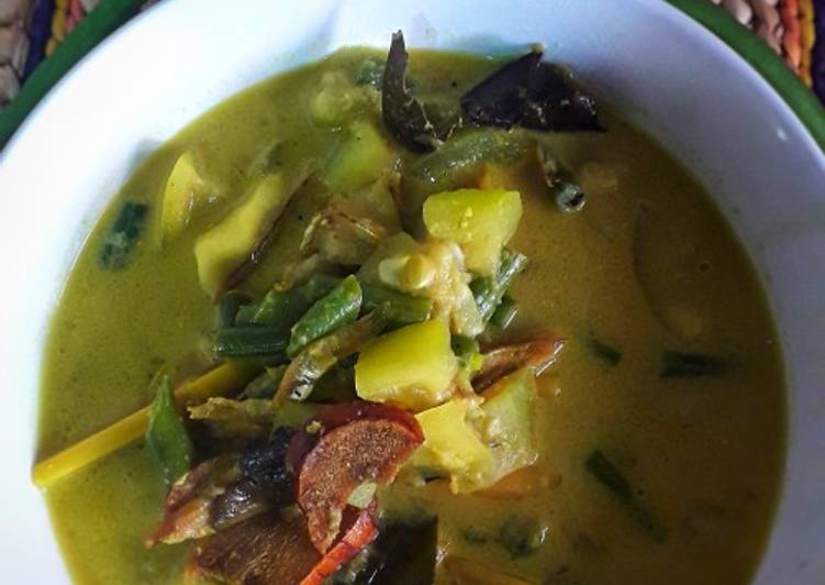 Resep 29. Sayur Santan Sederhana Anti Gagal