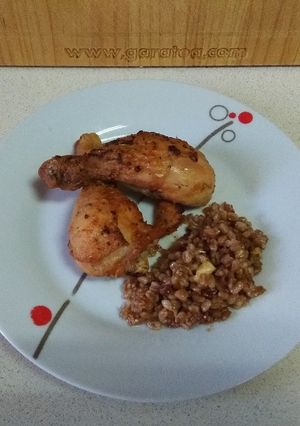Foto principal de Muslitos de pollo cubiertos de tahín