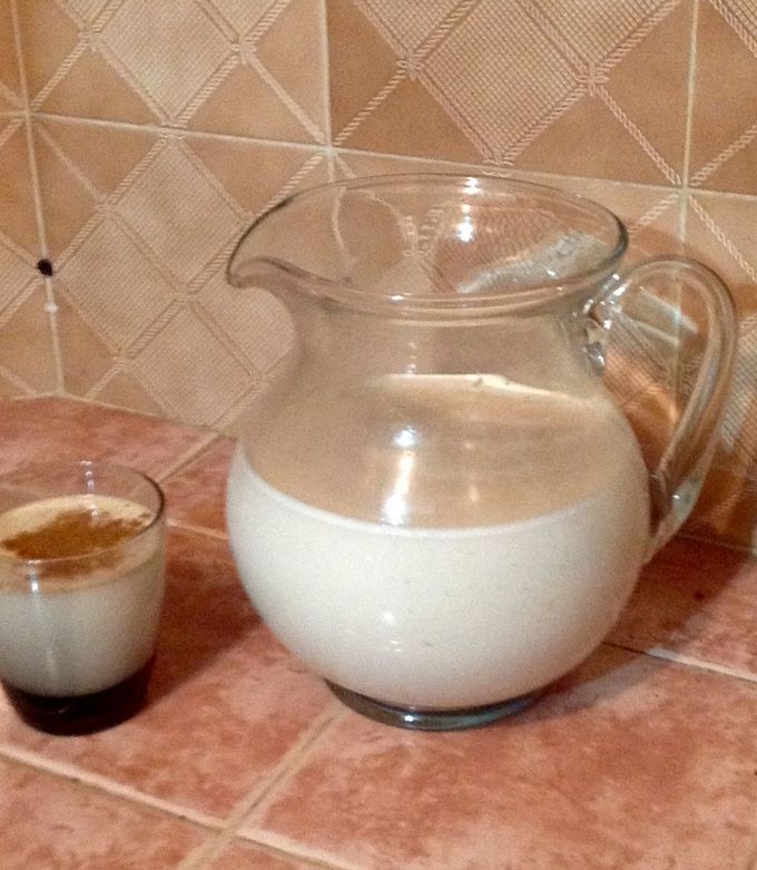Una foto de Agua de avena