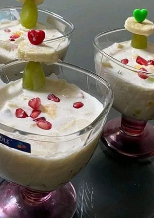 A picture of Fruit cream.