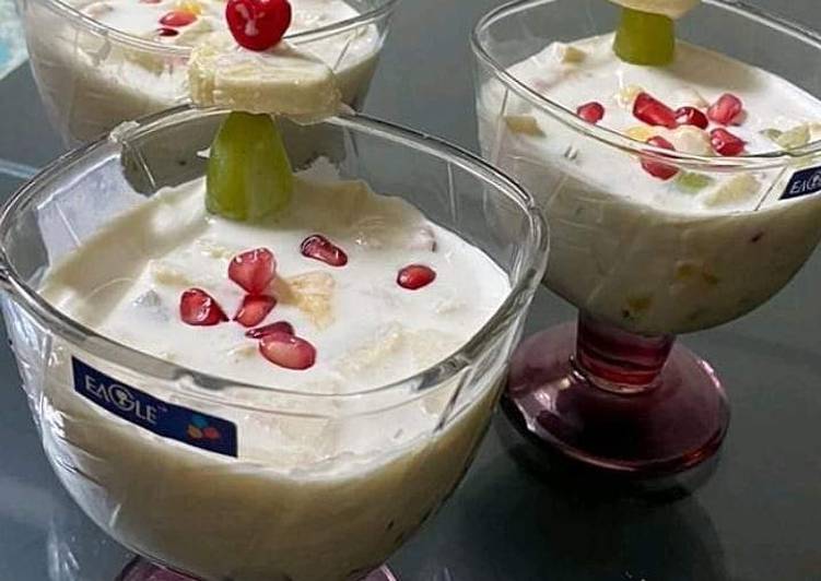 Recipe of Speedy Fruit cream