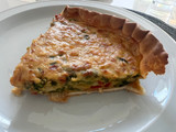 Tarta de zapallito gratinada