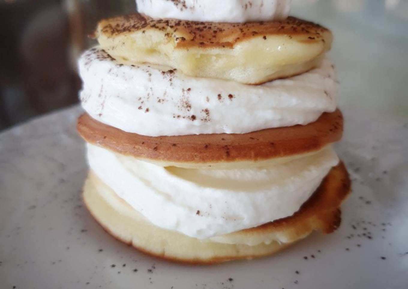 Pancake fourré Nutella💖