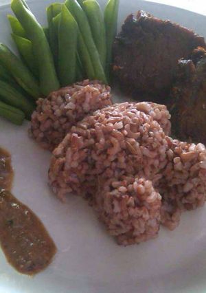 Foto resep Sapi panggang sambal kacang
