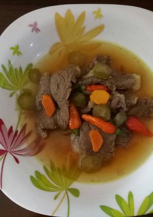 Foto resep Asem2 daging belimbing wuluh(sayur)