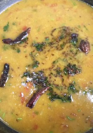 तड़के वाली मिक्स दाल (Tadke wali mix dal recipe in hindi) रेसिपी मुख्य फोटो