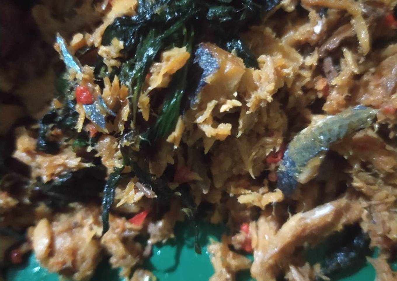 Ikan Salem suwir kemangi