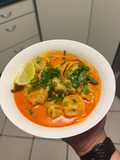 Red Curry Dumpling Laksa