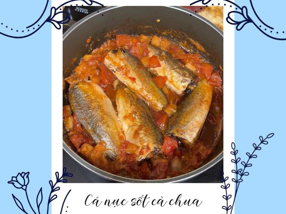Cá nục sốt cà chua (kho rục)
