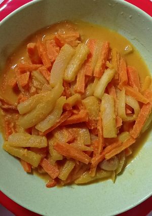 Foto resep Acar Wortel Mentimun bumbu Kuning