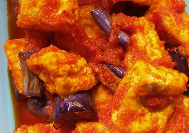 Resep Mudah Tahu terong balado Paling Enak