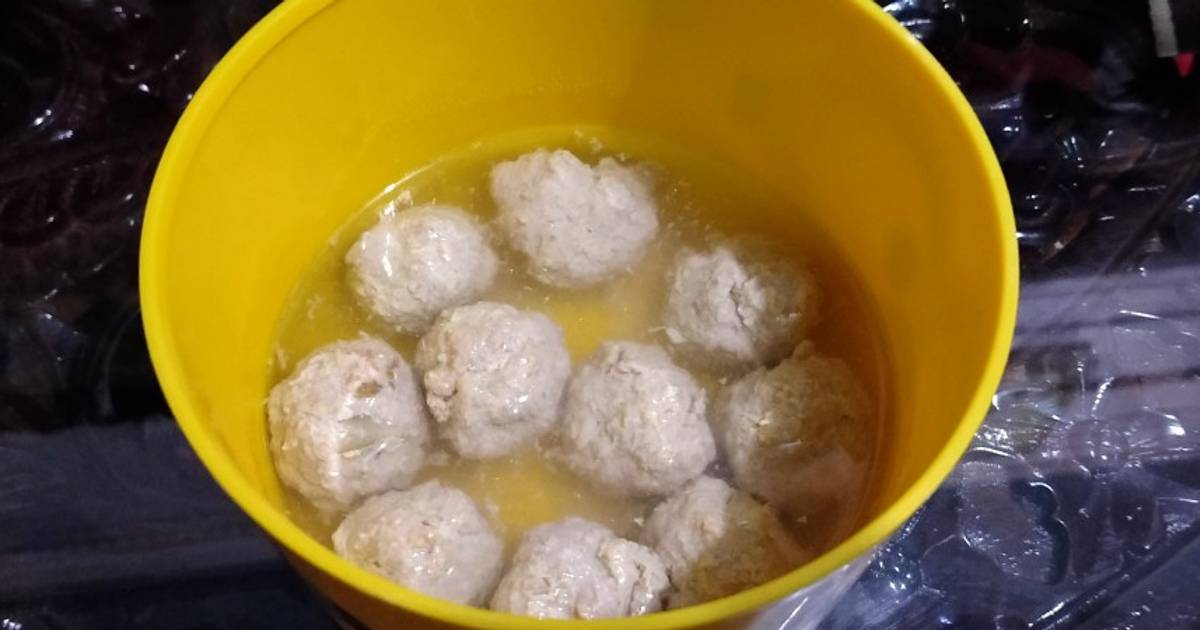 Resep Bakso Daging Sapi Oleh Maharani Dince Cookpad