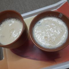 A picture of Badam milk.