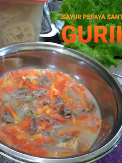 Foto resep Sayur Pepaya Santan Gurih