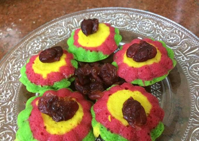 Recipe of Favorite Fruity Flower cupcakes