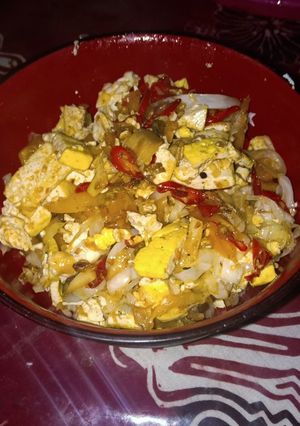 Foto resep 13. Oseng Tahu