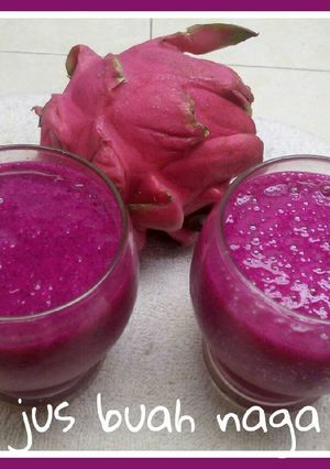 Foto resep JUS BUAH NAGA
