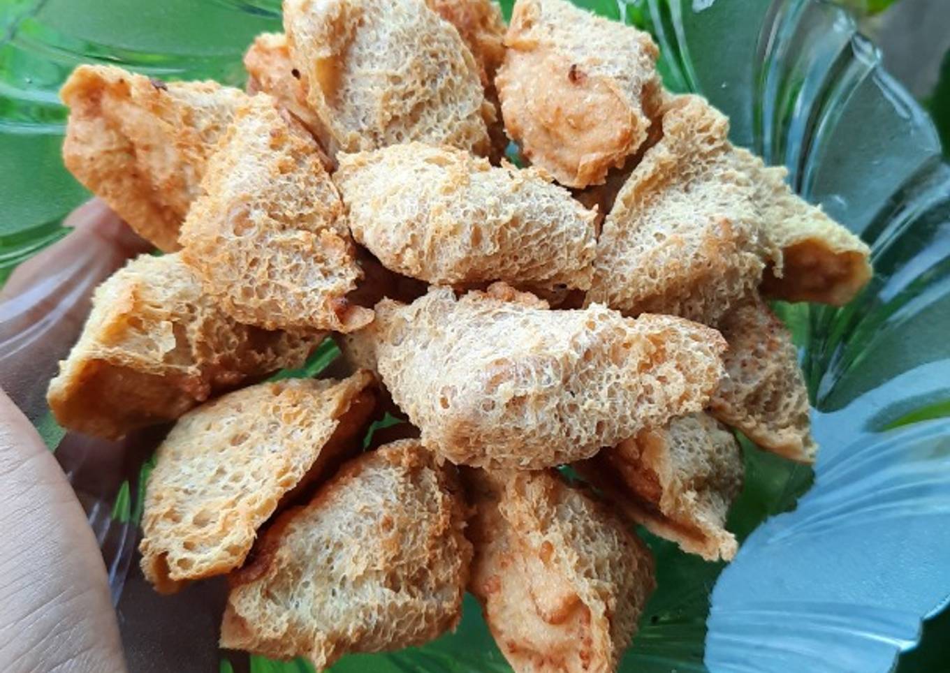 Tahu Walik Aci (krispi di luar lembut di dalam) 🥰